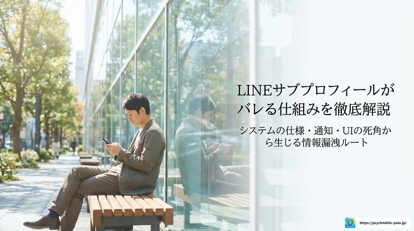 LINEサブプロフィールがバレる原因と完全対策まとめ