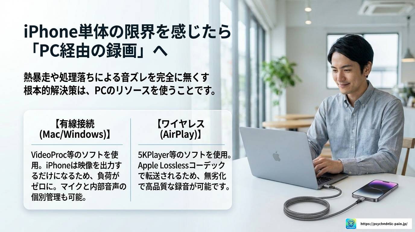 iPhone画面録画の音がおかしい原因と解決策まとめ