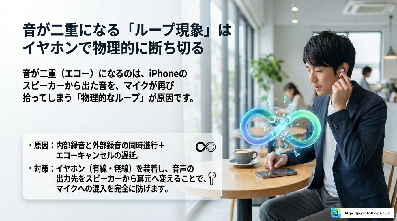 iPhone画面録画の音がおかしい原因と解決策まとめ