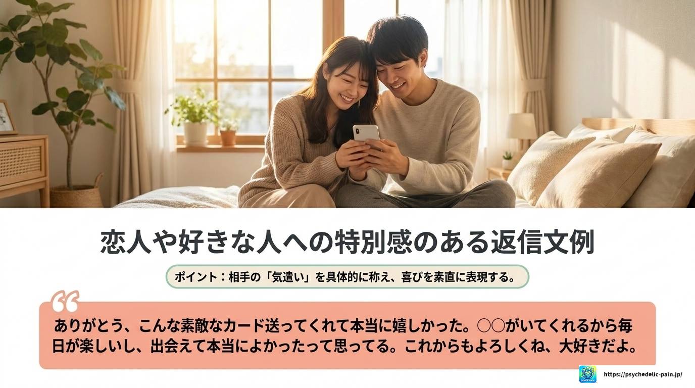 LINEバースデーカードへの返信方法と関係別文例まとめ