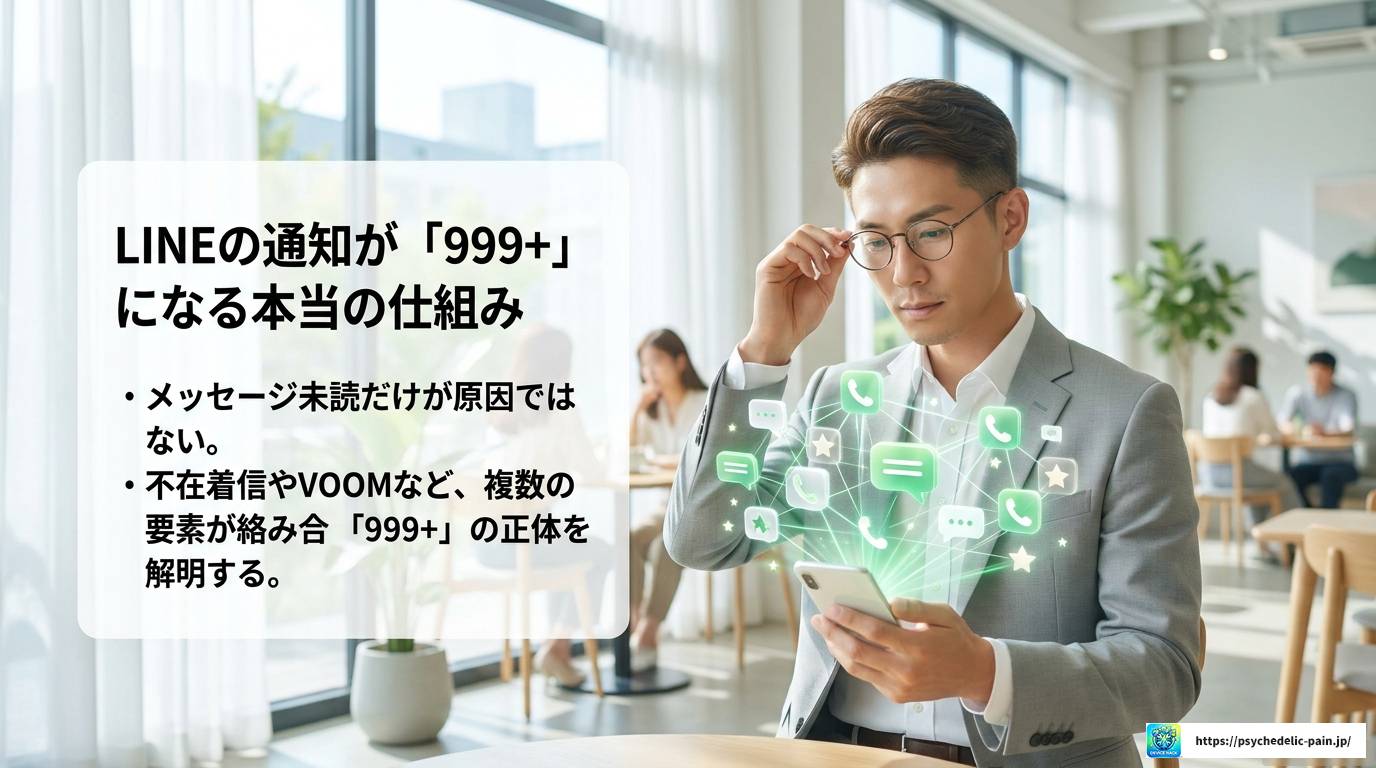 LINEの通知が999以上になる表示の原因と解決策まとめ