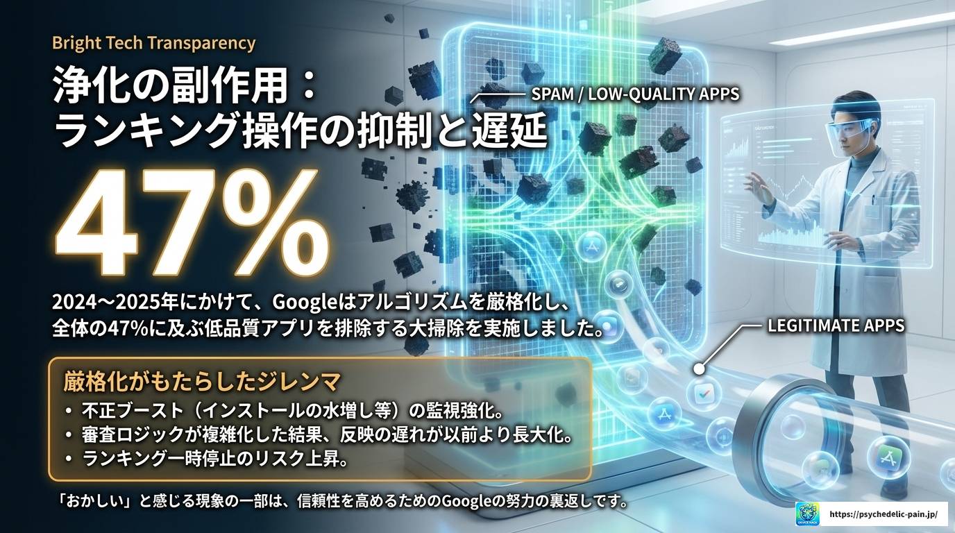 Androidセルランがおかしい理由を徹底解説！仕組みと真相