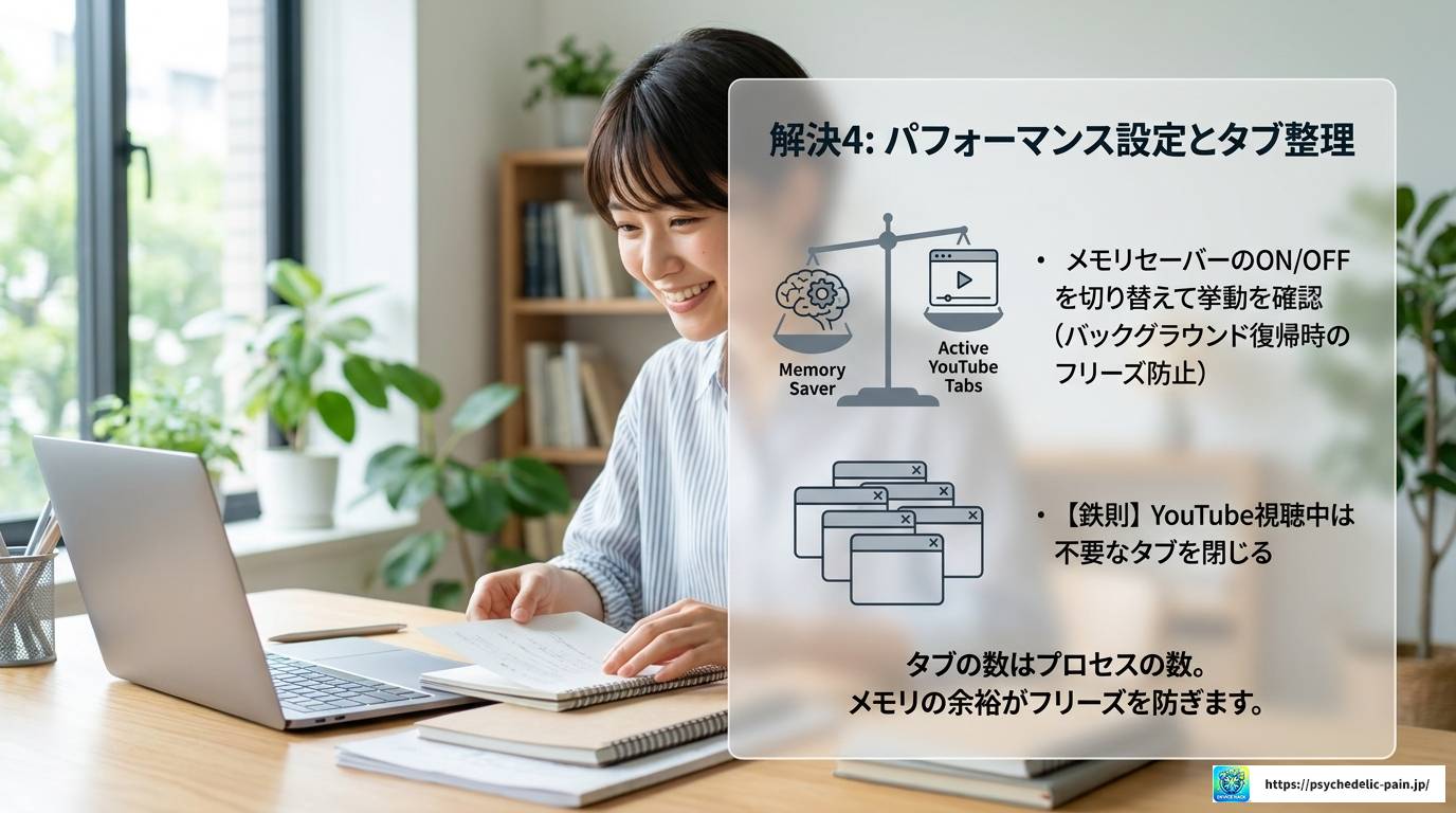 ChromeでYouTubeが固まる原因と2026年版解決策まとめ