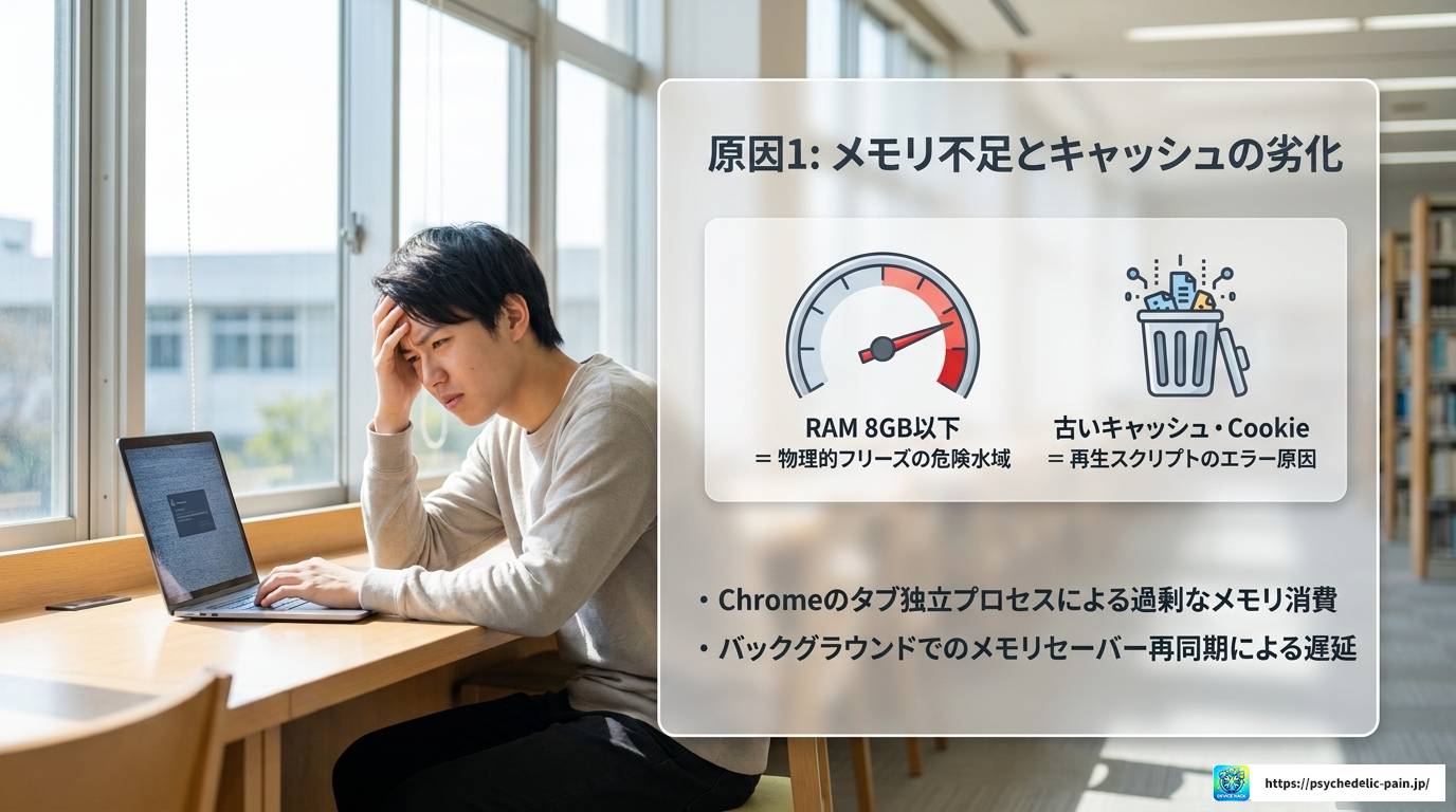 ChromeでYouTubeが固まる原因と2026年版解決策まとめ