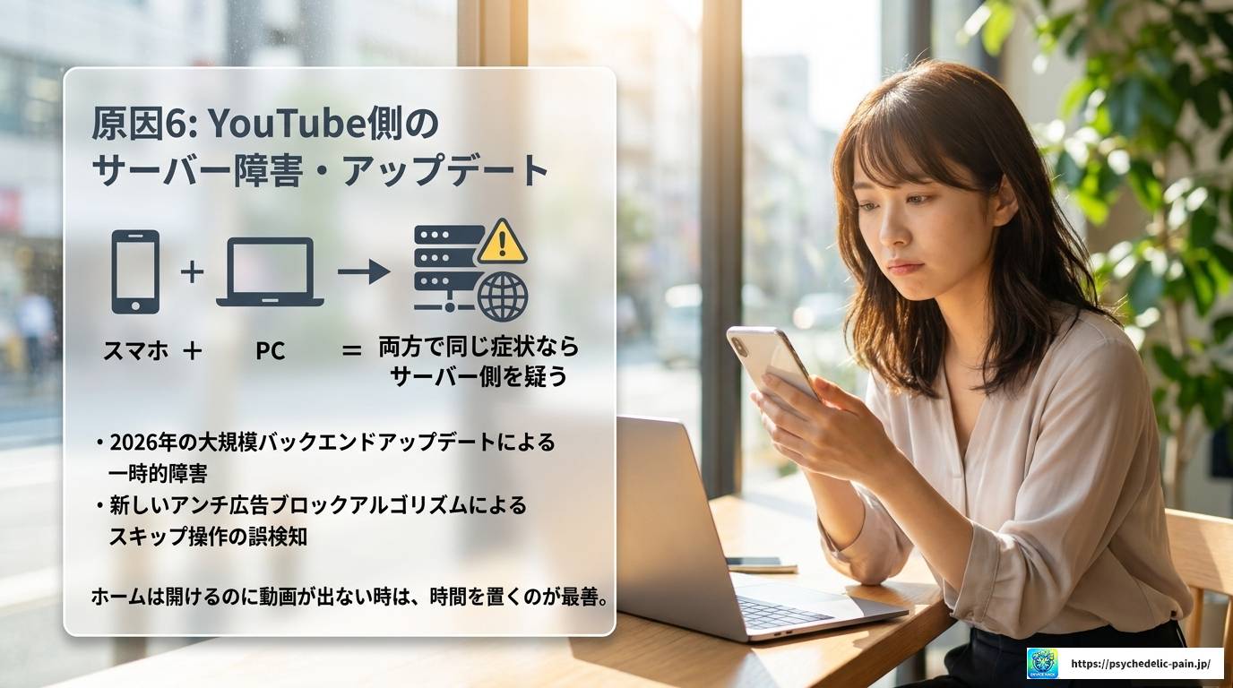 ChromeでYouTubeが固まる原因と2026年版解決策まとめ
