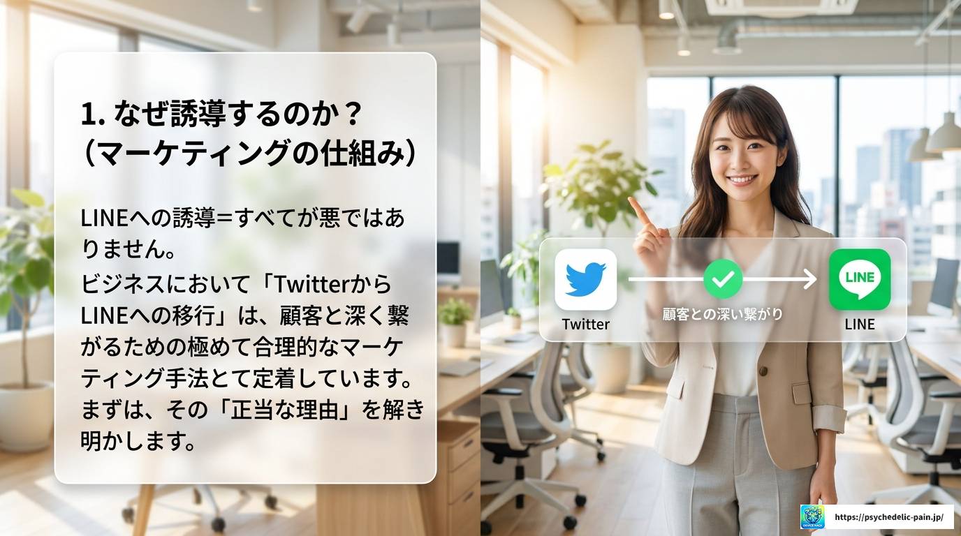 TwitterからLINEへ誘導するのはなぜ？仕組みと危険を解説
