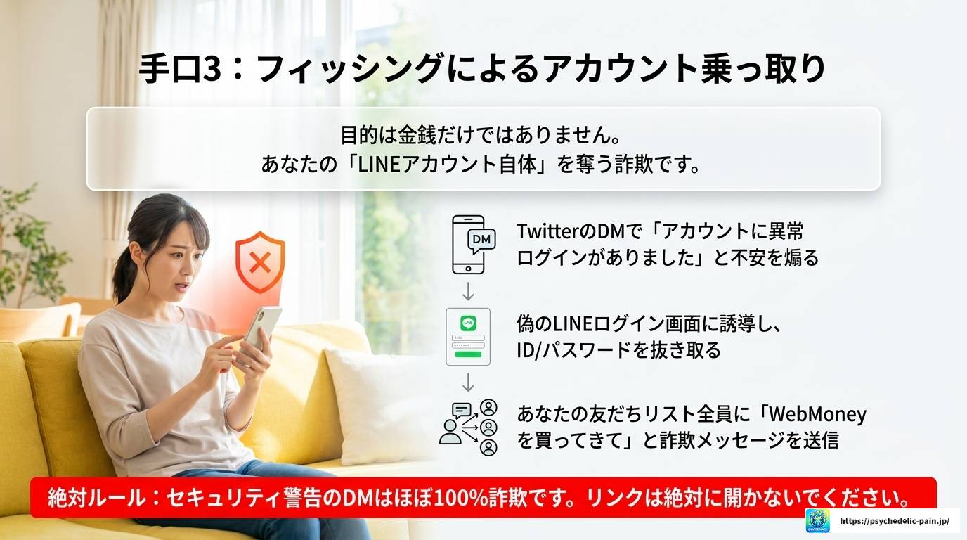 TwitterからLINEへ誘導するのはなぜ？仕組みと危険を解説