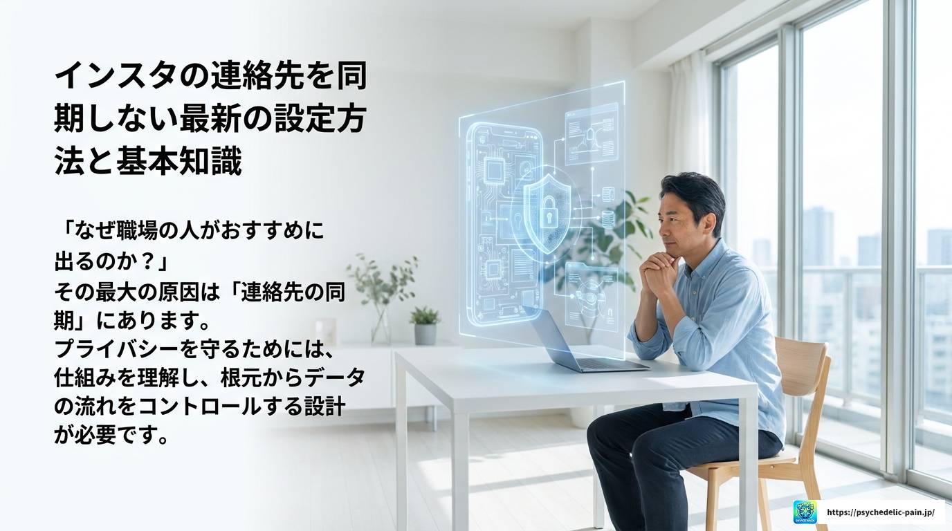 インスタの連絡先を同期しない最新設定と身バレを防ぐ全手順