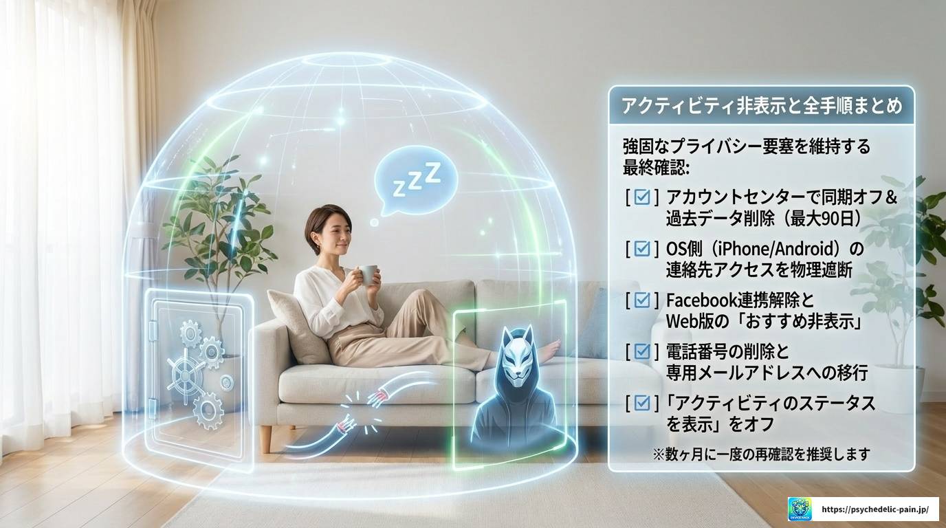 インスタの連絡先を同期しない最新設定と身バレを防ぐ全手順