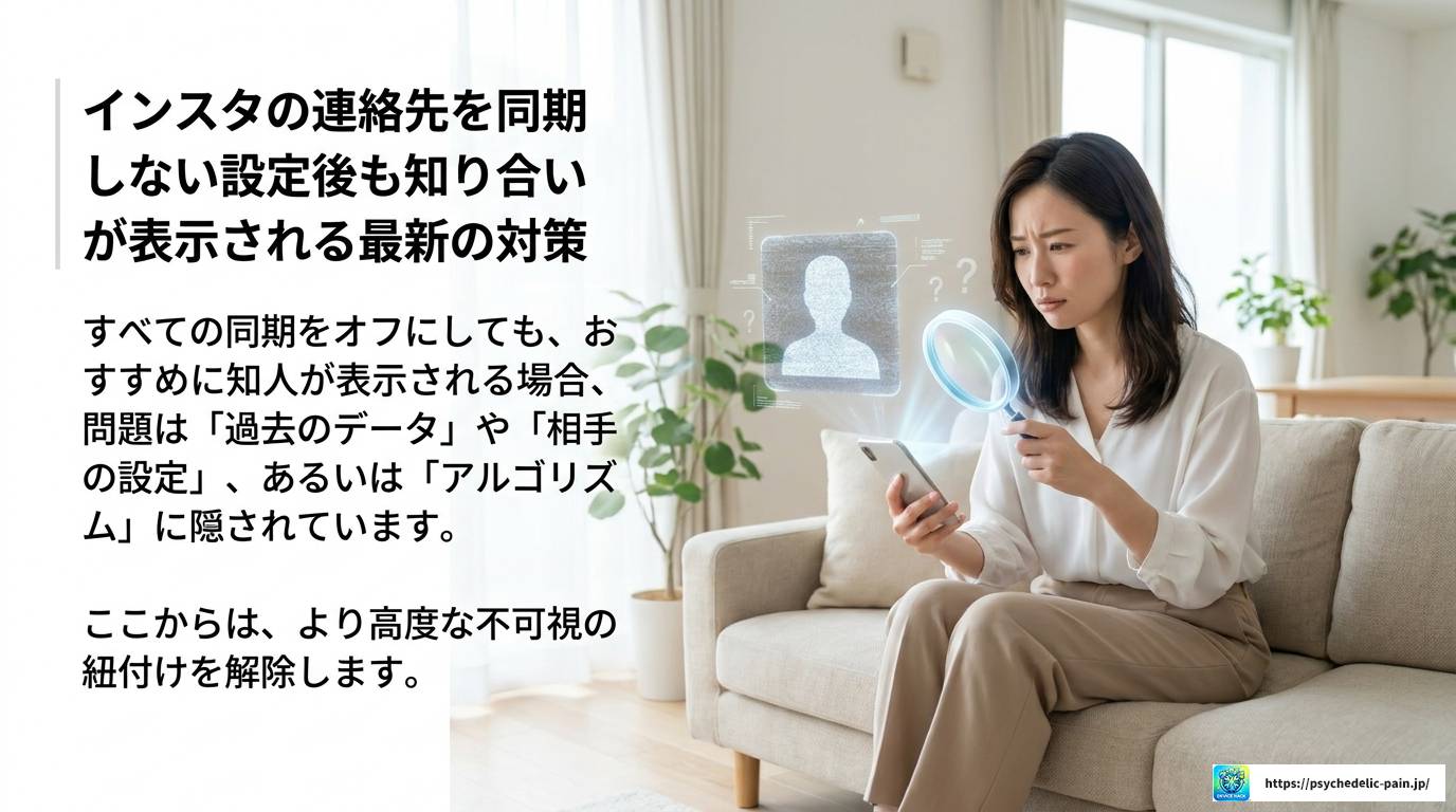 インスタの連絡先を同期しない最新設定と身バレを防ぐ全手順