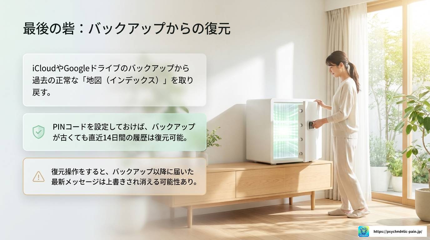 LINE容量不足で再受信できない時の完全解決ガイド