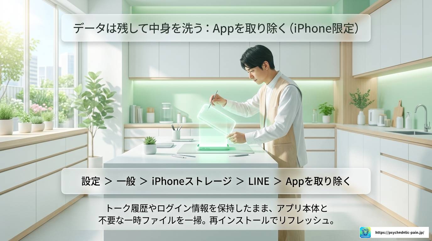 LINE容量不足で再受信できない時の完全解決ガイド