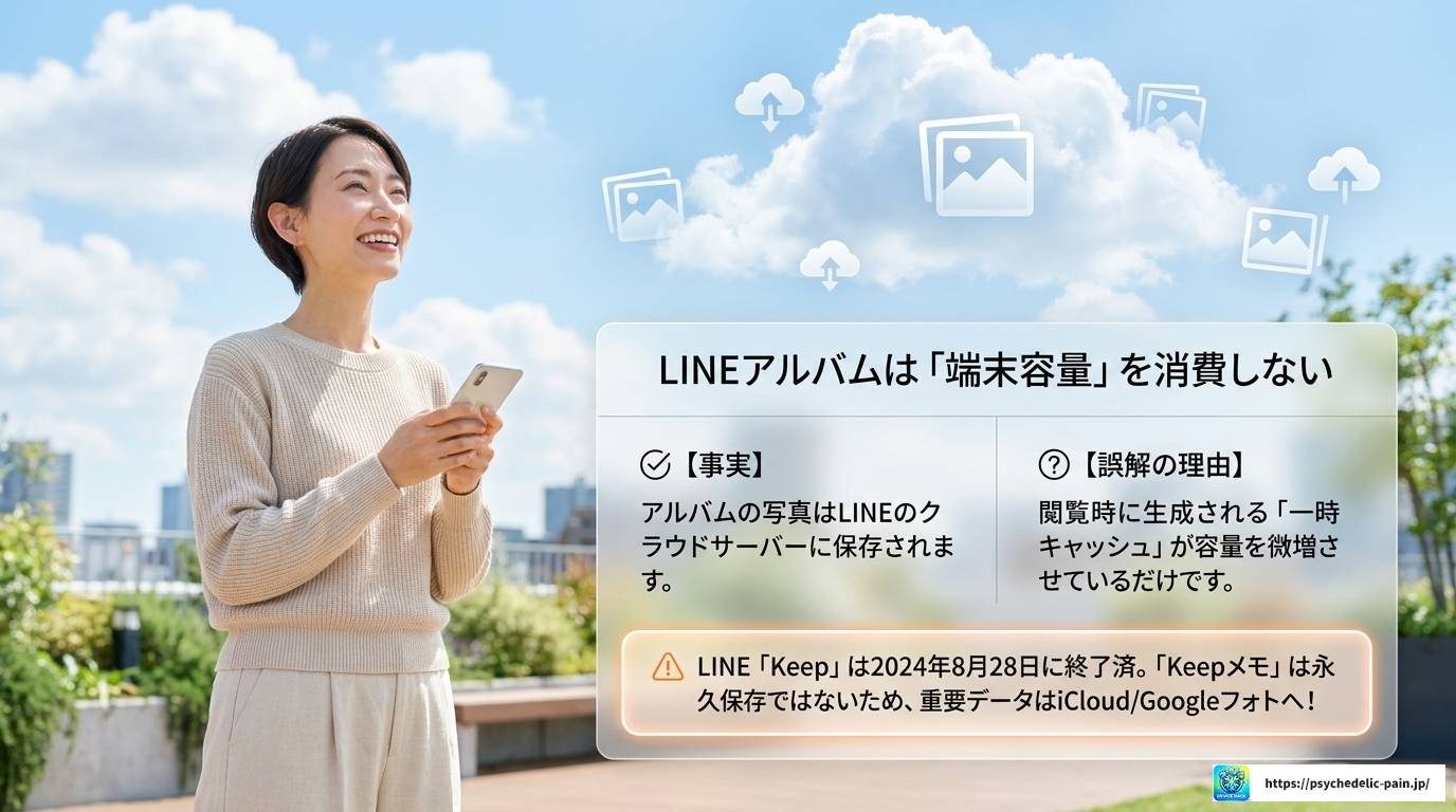 LINEで受信できない原因が容量不足のときの解決策まとめ