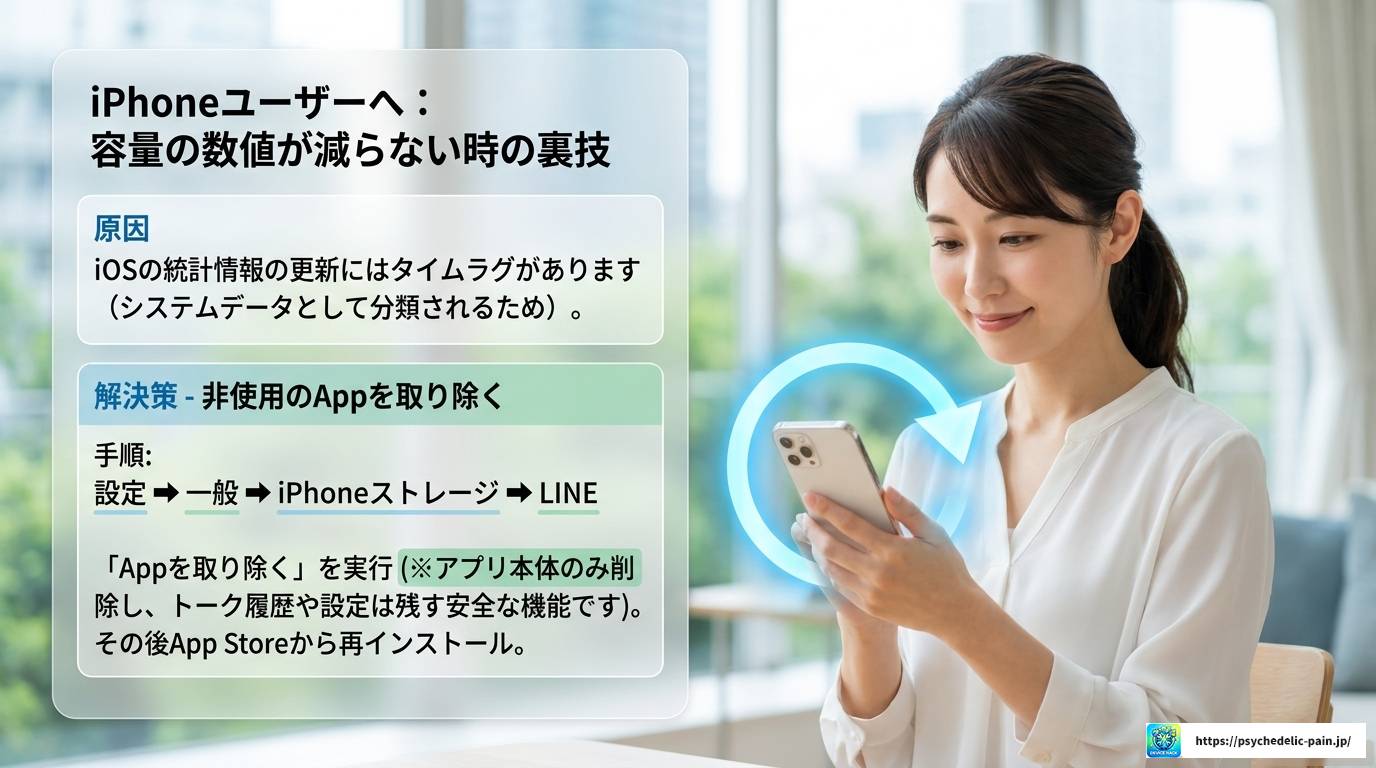 LINEで受信できない原因が容量不足のときの解決策まとめ