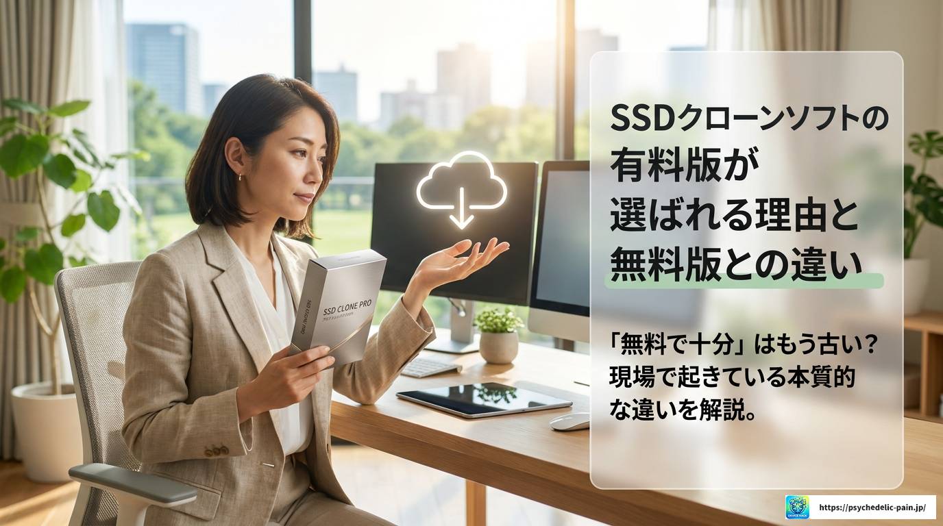 SSDクローンソフト有料版おすすめ7選と失敗しない選び方