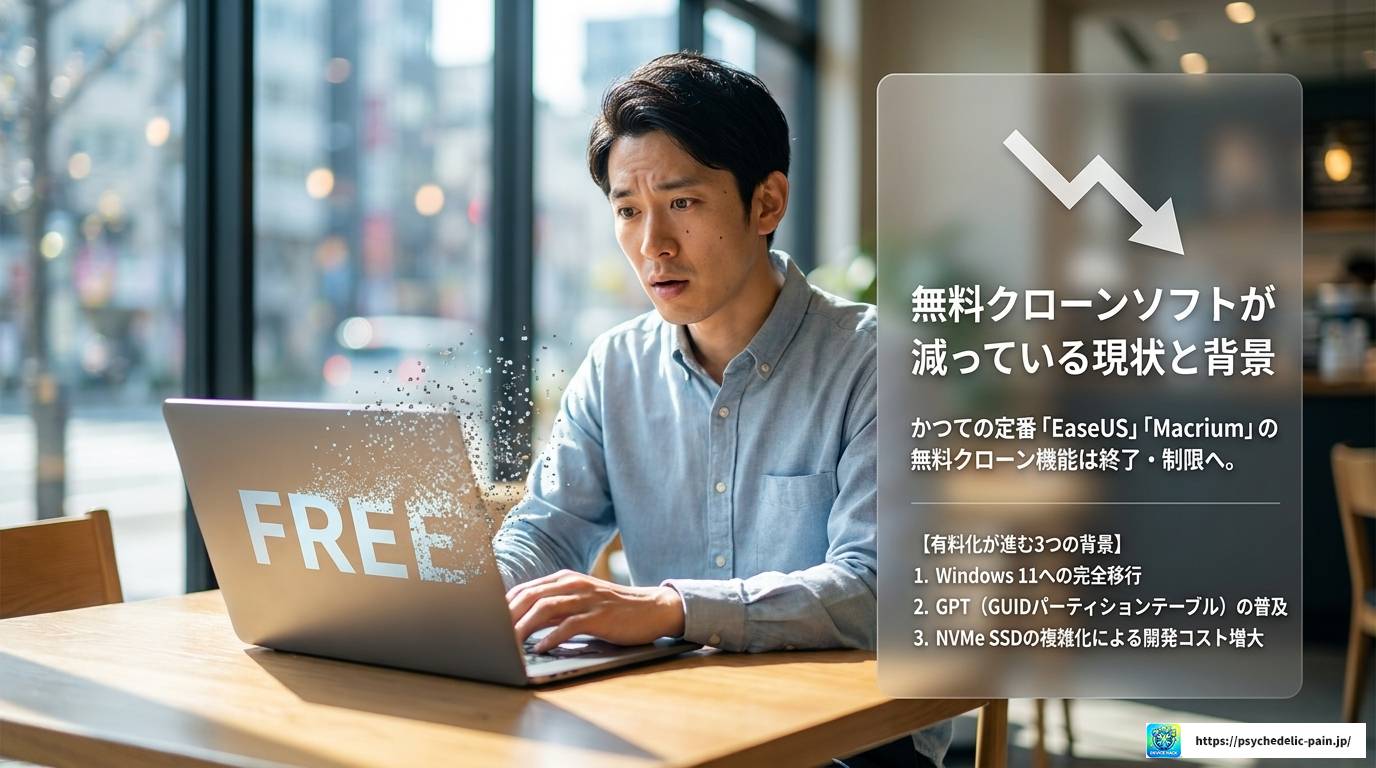 SSDクローンソフト有料版おすすめ7選と失敗しない選び方