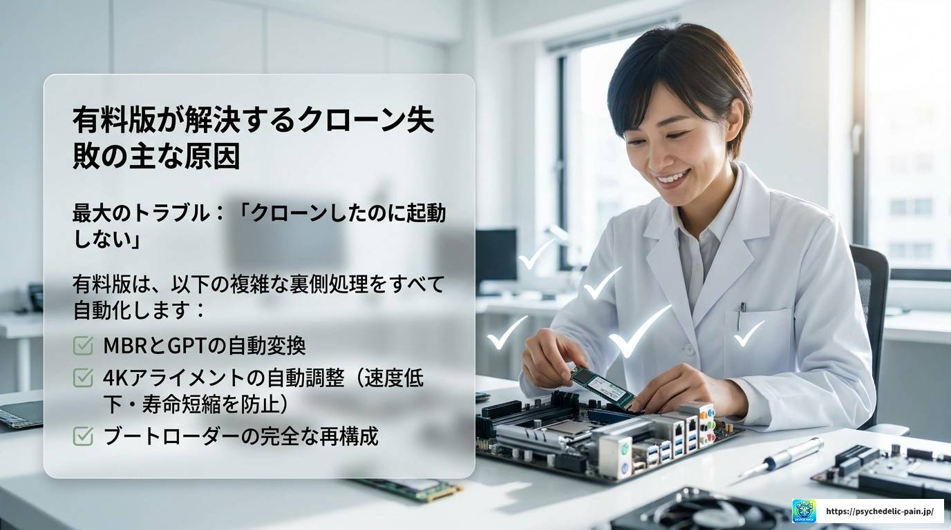 SSDクローンソフト有料版おすすめ7選と失敗しない選び方