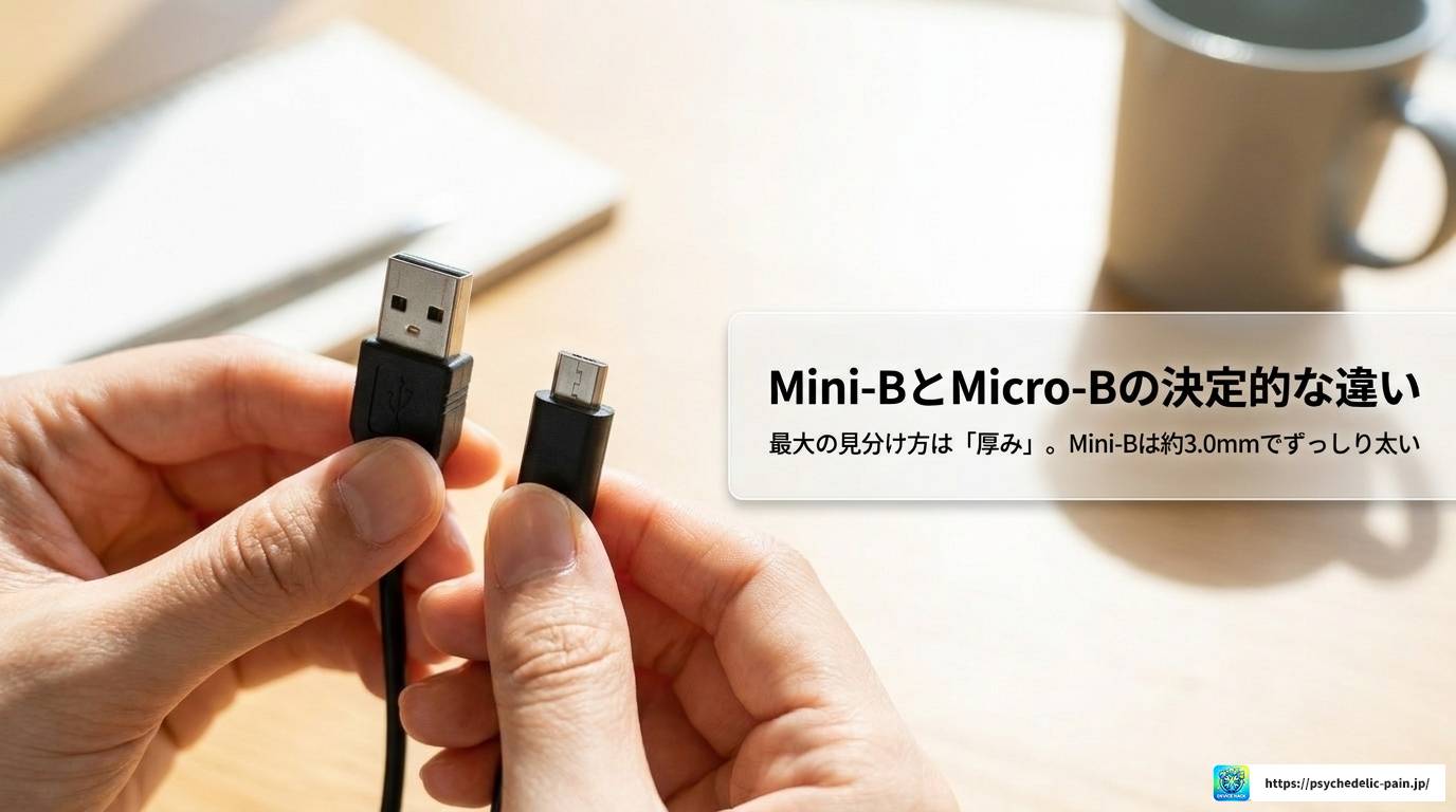 USB Mini-BはダイソーでOK？互換性と選び方を完全解説