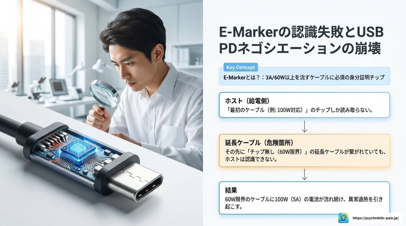 USB-Cの延長ケーブルが規格違反になる理由と本当のリスク