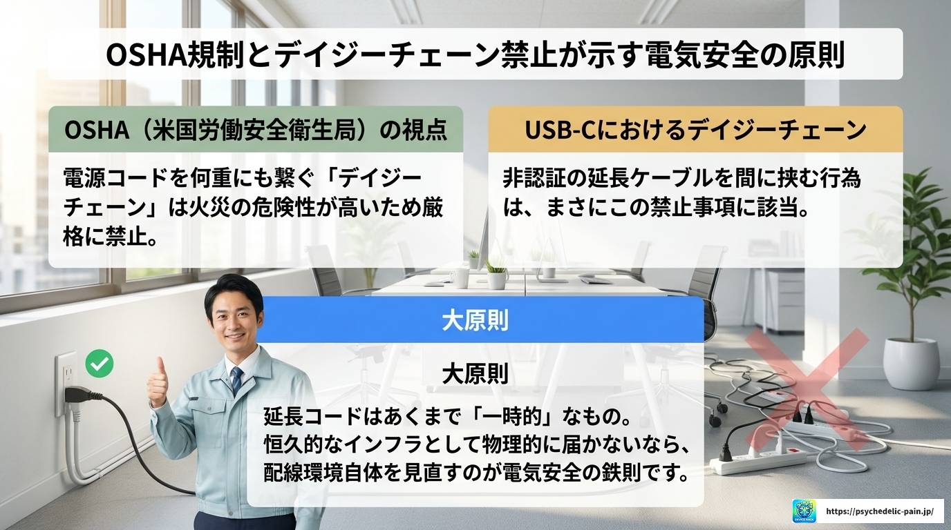 USB-Cの延長ケーブルが規格違反になる理由と本当のリスク