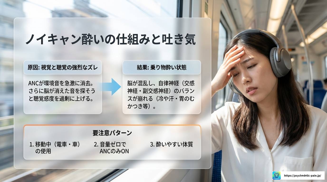 イヤホンで気持ち悪くなる原因と今すぐできる対策まとめ