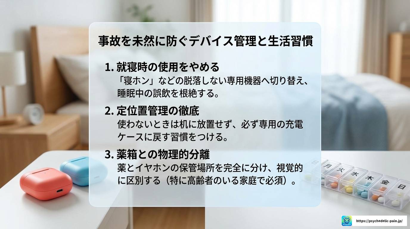 大人がイヤホンを誤飲したら？症状と対処法を解説
