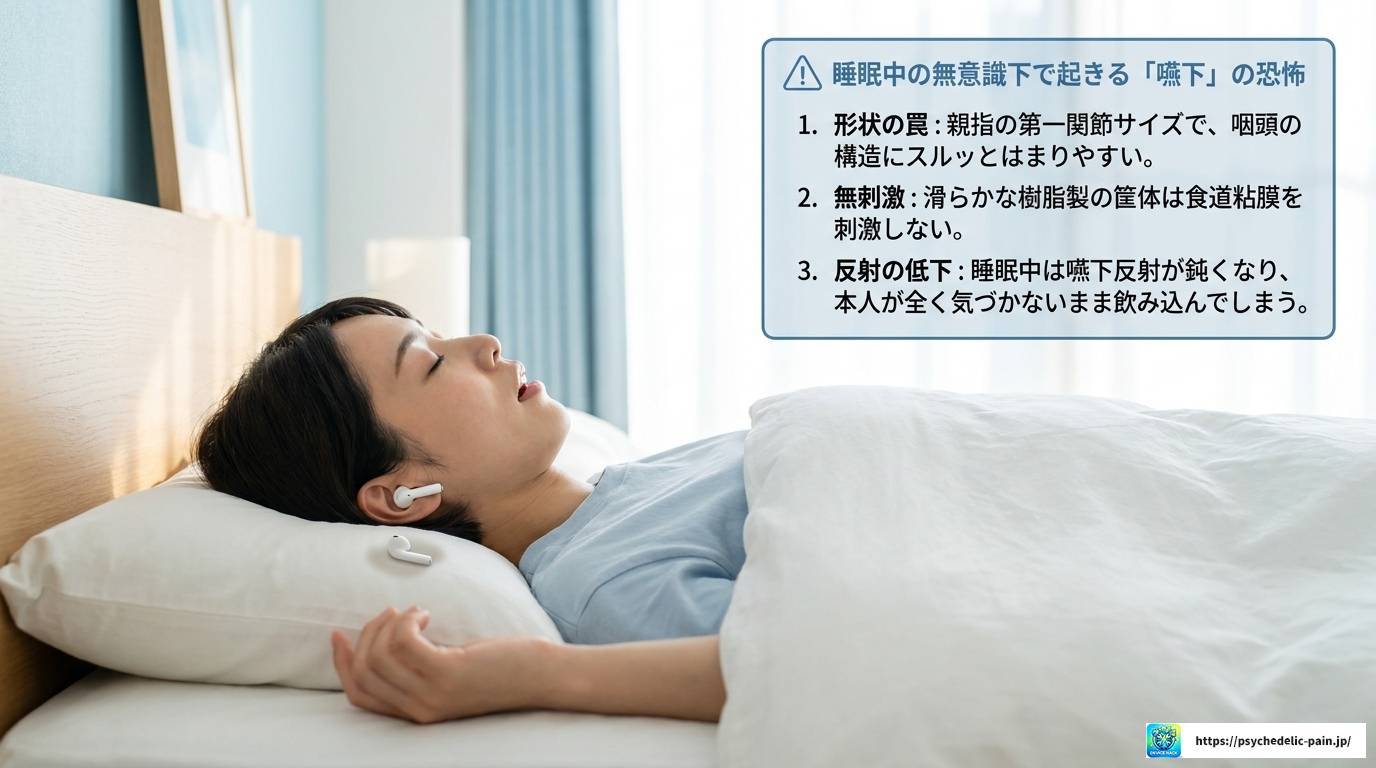 大人がイヤホンを誤飲したら？症状と対処法を解説