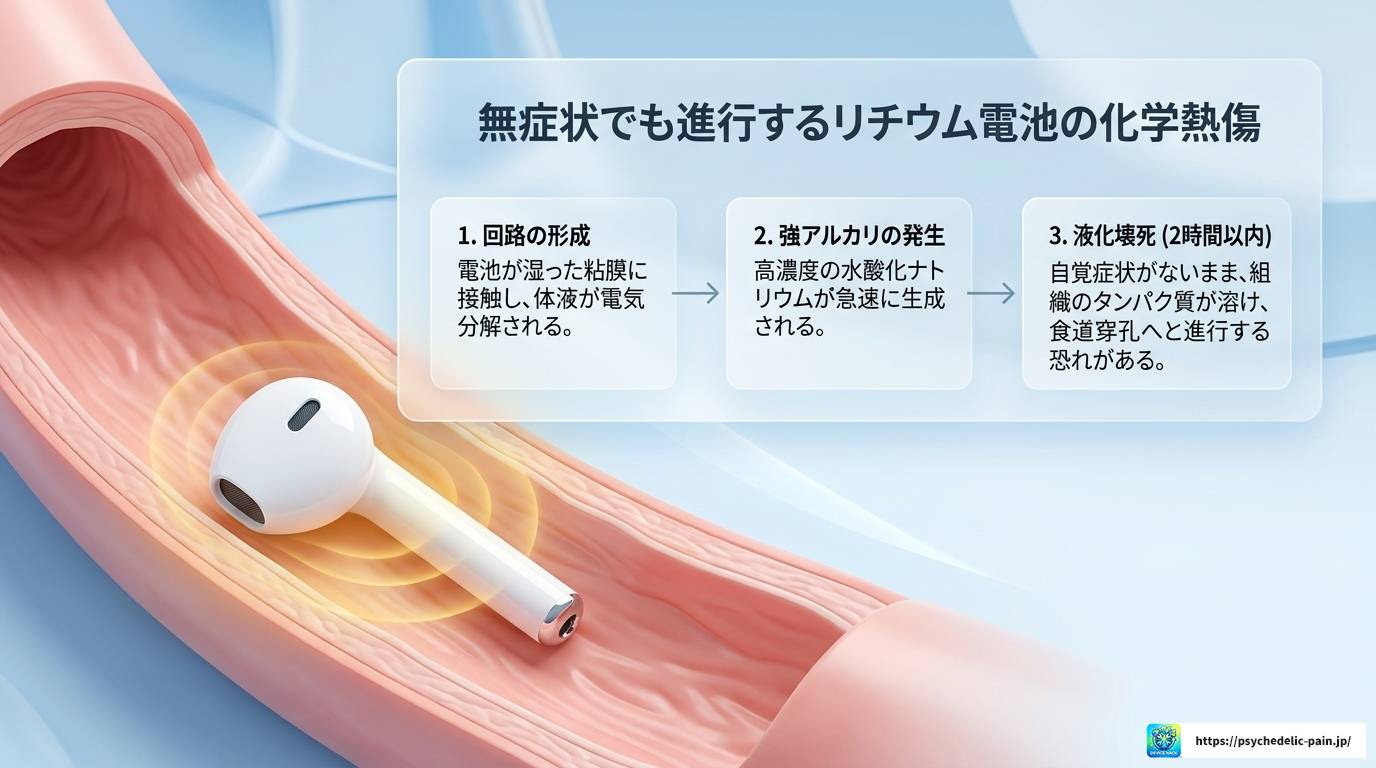 大人がイヤホンを誤飲したら？症状と対処法を解説