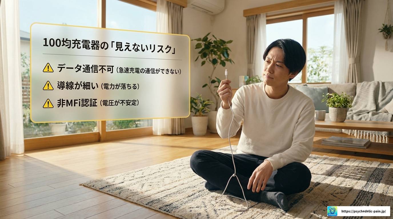 iPhoneの低速充電はなぜ起きる？原因と解決策を完全解説