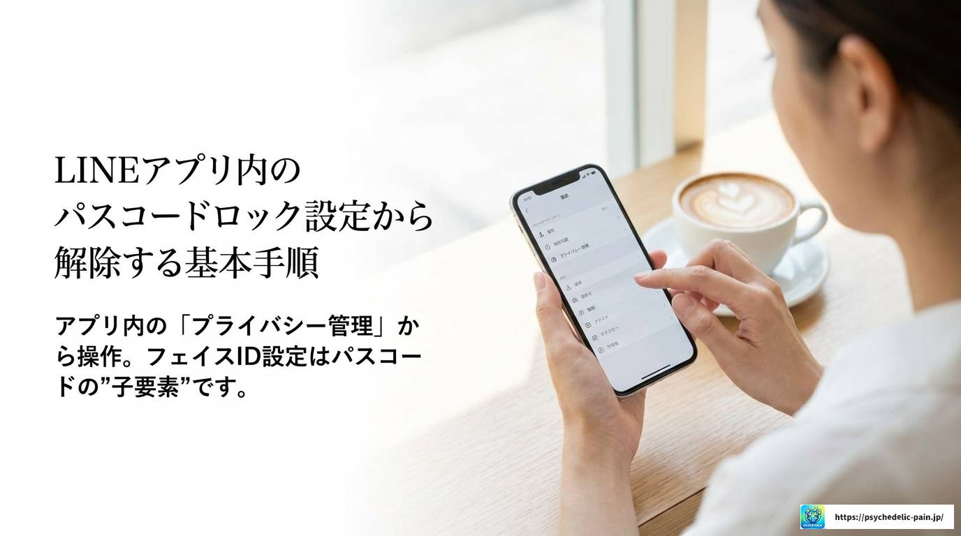 LINEのフェイスIDをオフにする完全ガイドと注意点