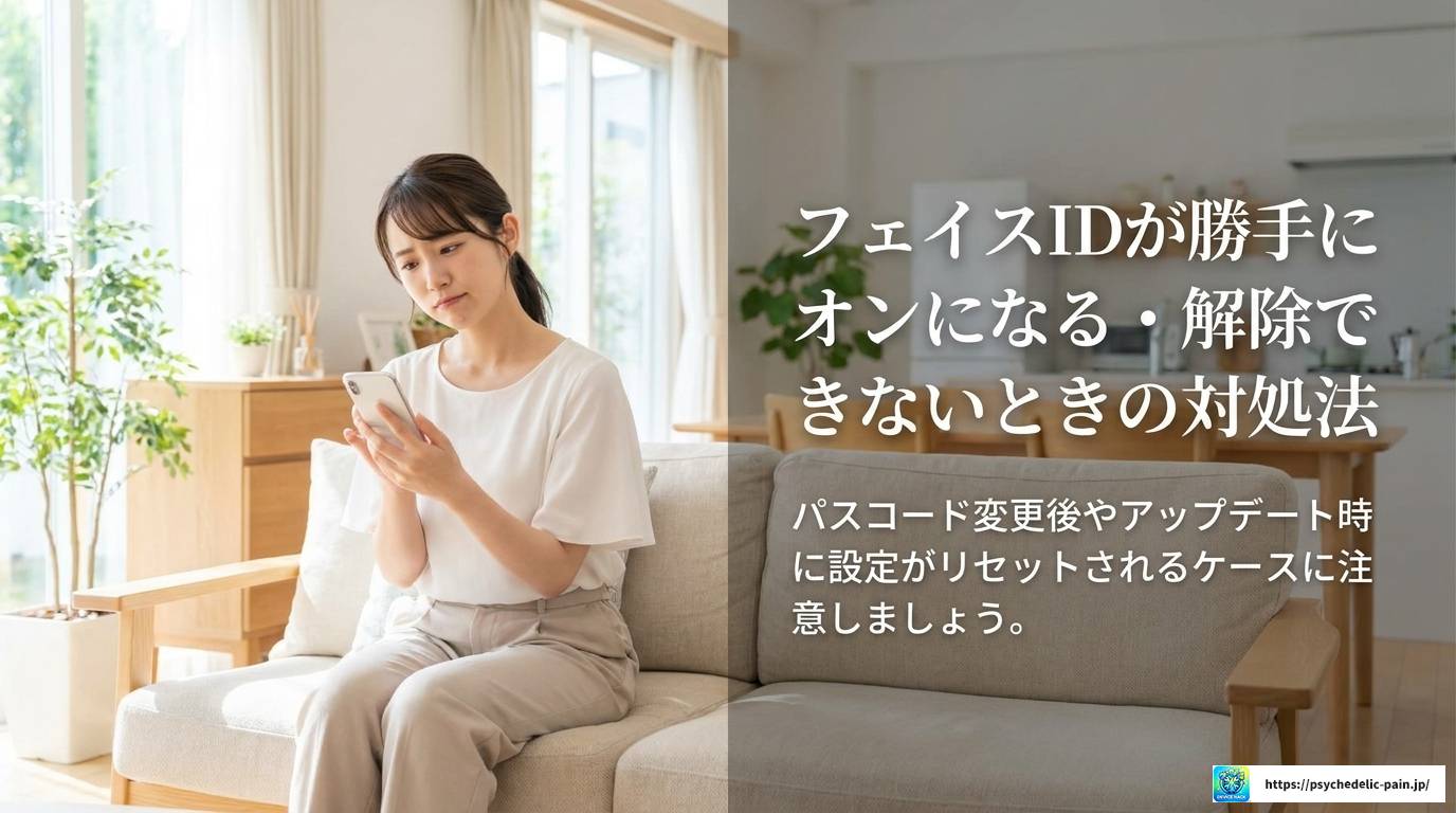 LINEのフェイスIDをオフにする完全ガイドと注意点
