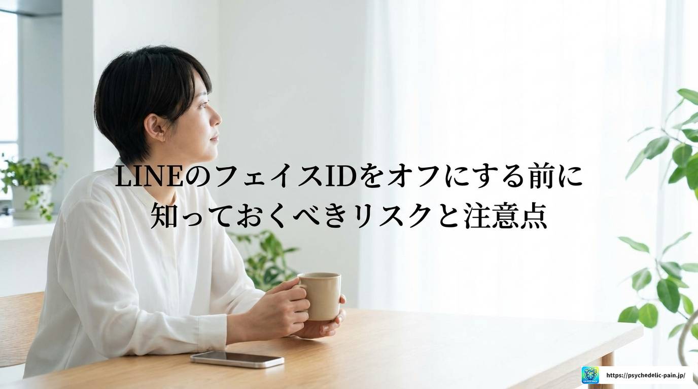 LINEのフェイスIDをオフにする完全ガイドと注意点