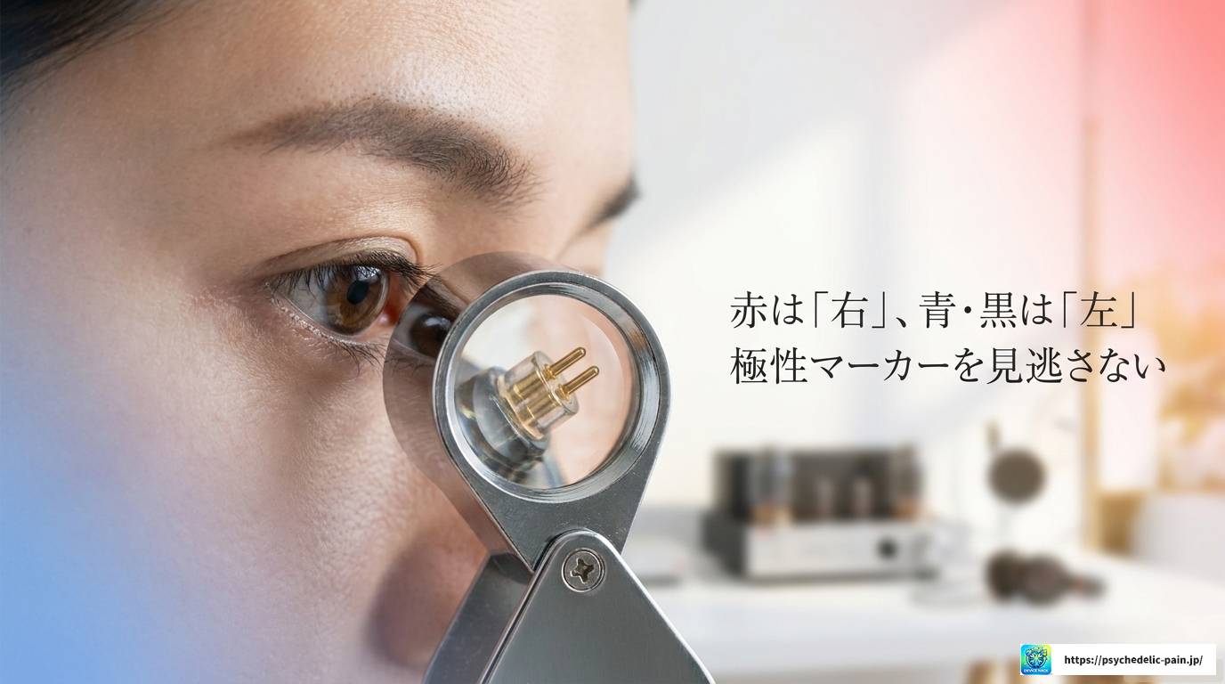 イヤホン2pinの向きの正しい確認方法と極性対策まとめ