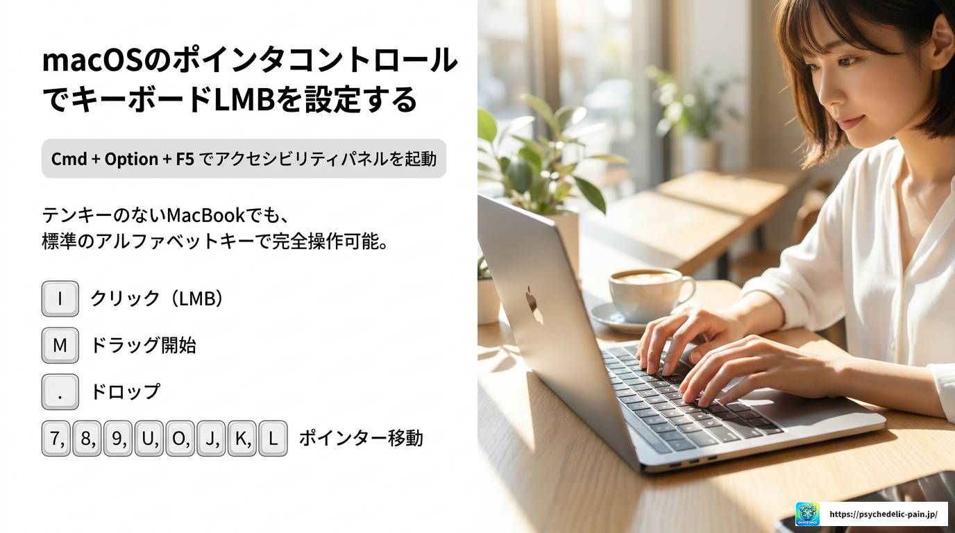 キーボードでLMBを操作する方法を徹底解説！設定から応用まで