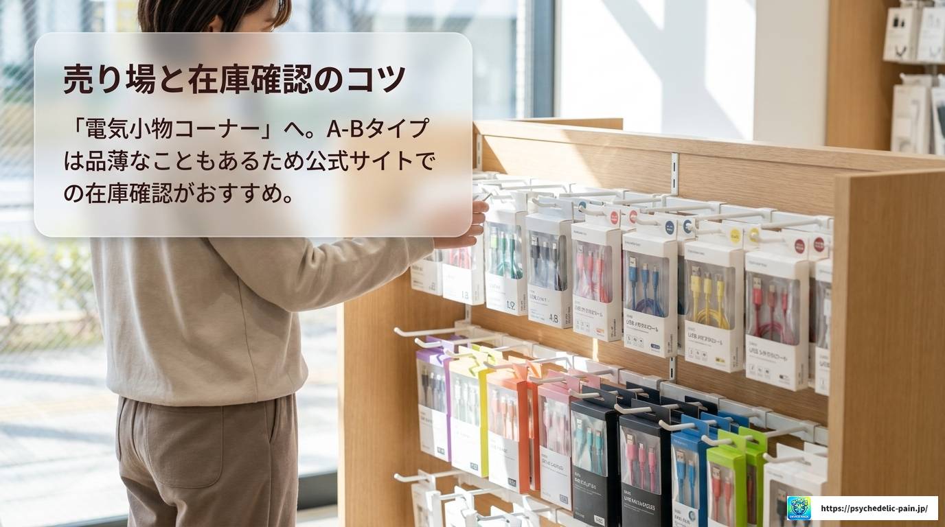 ダイソーのプリンターケーブルを徹底解説！種類と選び方