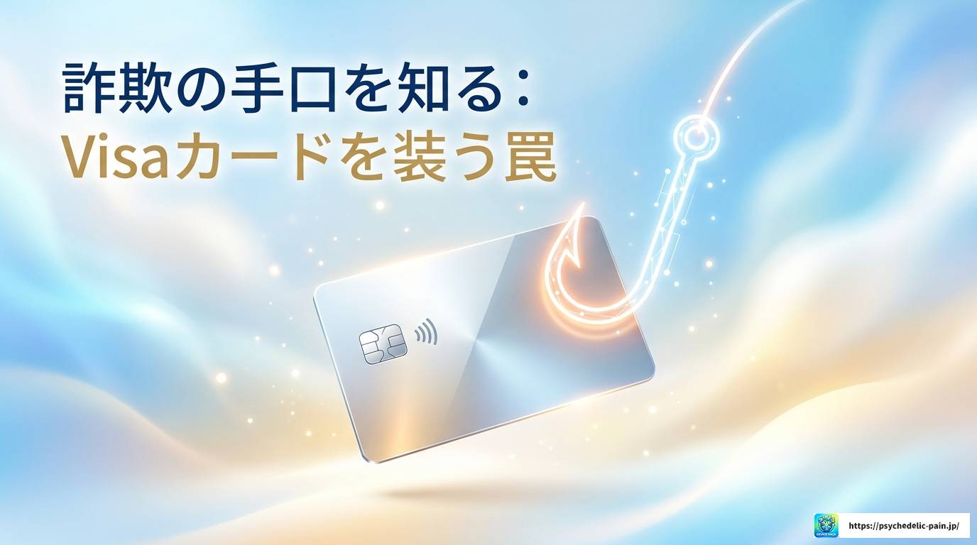 Visaカードのセキュリティ強化メールは本物?詐欺の見分け方