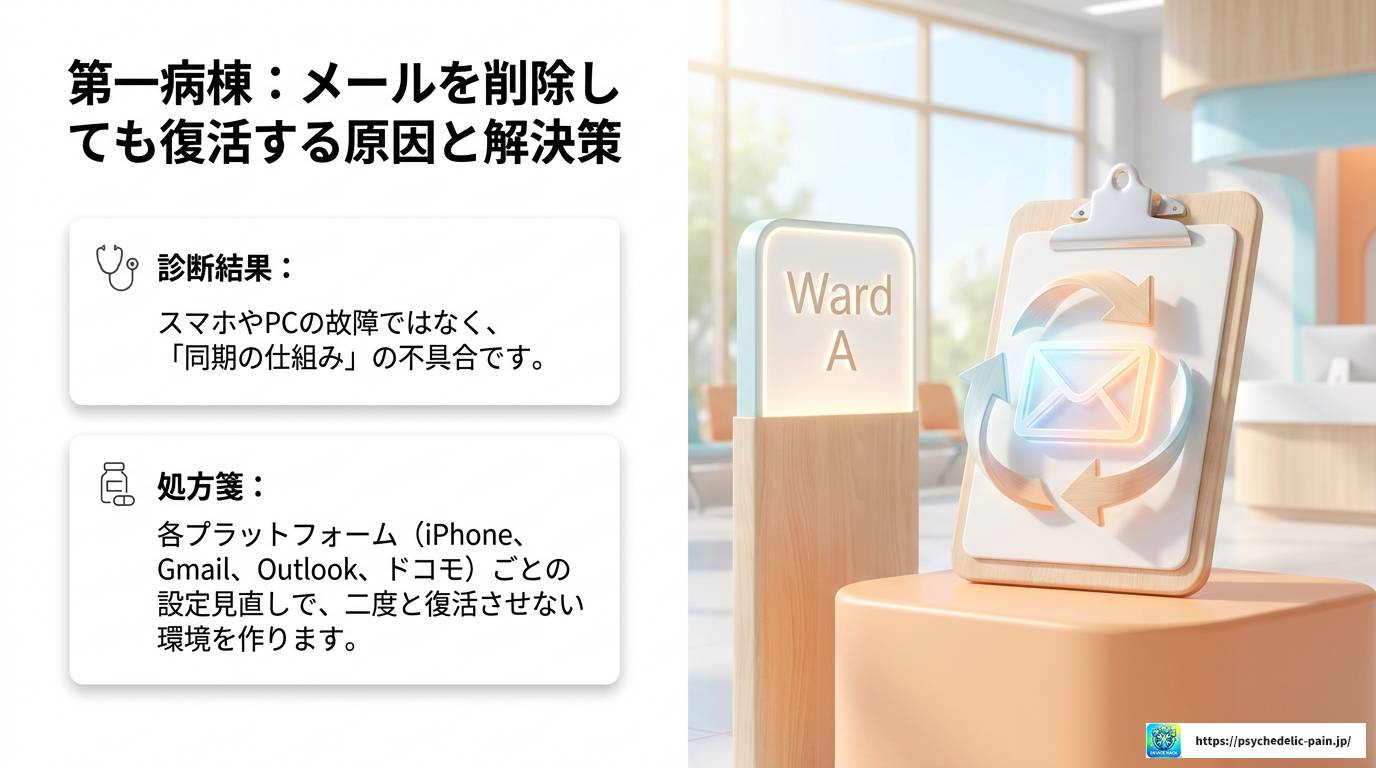 メールを削除しても復活する原因と完全解決策まとめ