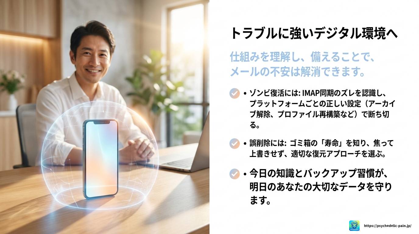 メールを削除しても復活する原因と完全解決策まとめ