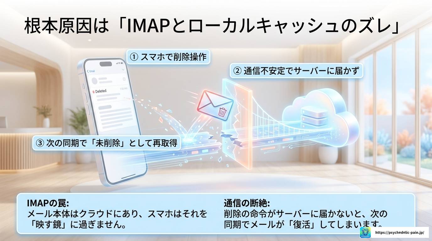 メールを削除しても復活する原因と完全解決策まとめ