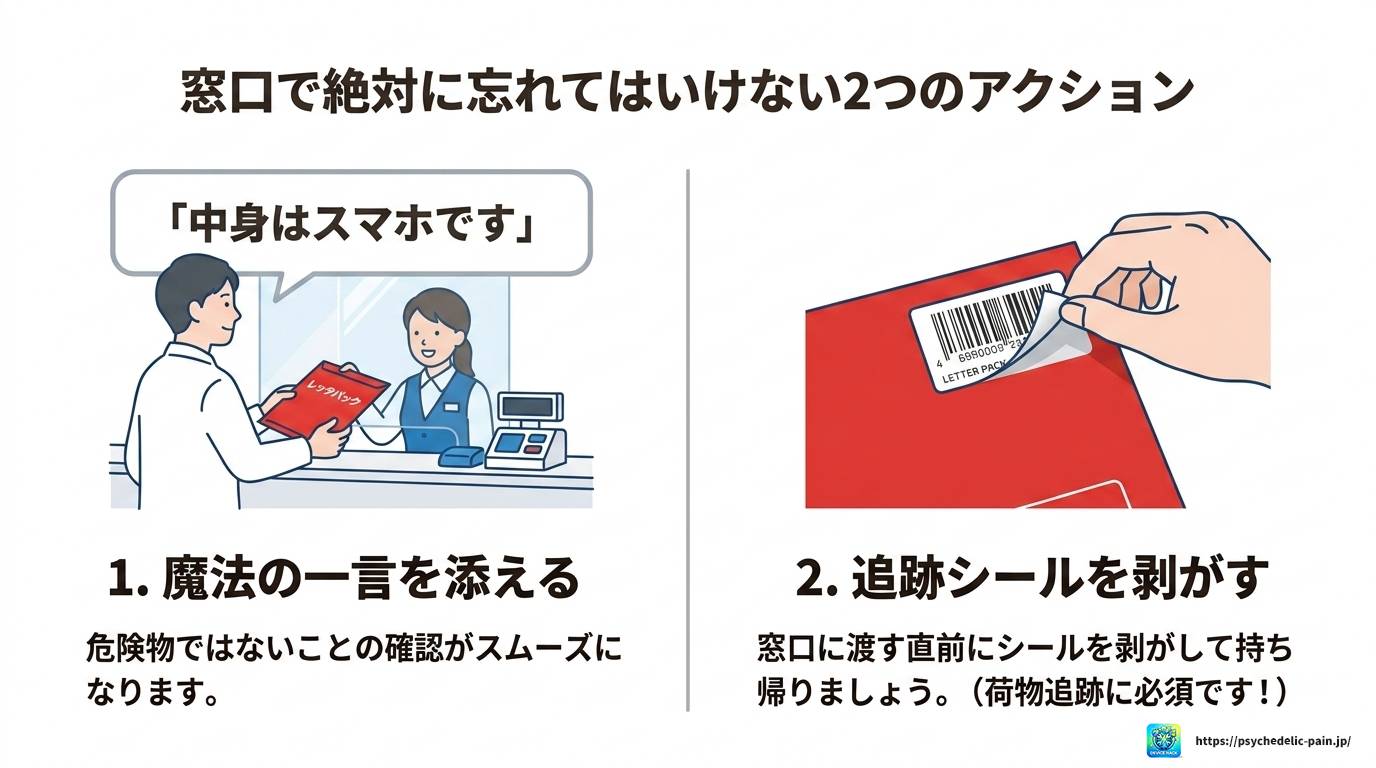 スマホをレターパックで郵送する方法と注意点を完全解説