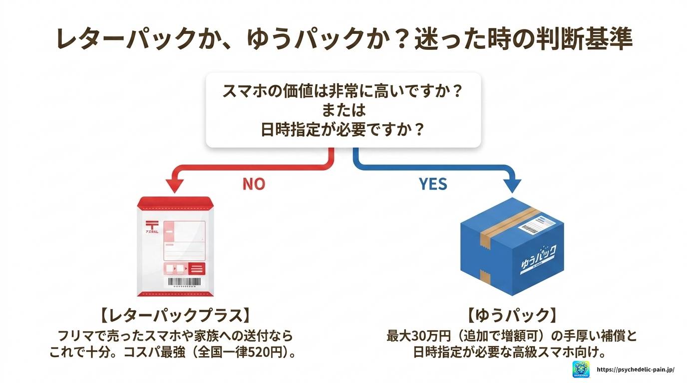 スマホをレターパックで郵送する方法と注意点を完全解説