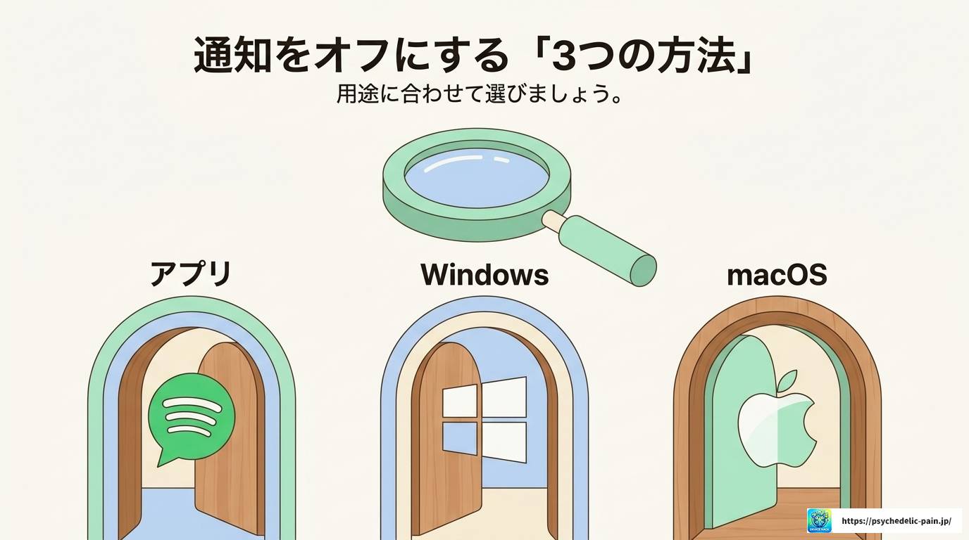パソコンでLINEの通知をオフにする完全マニュアル