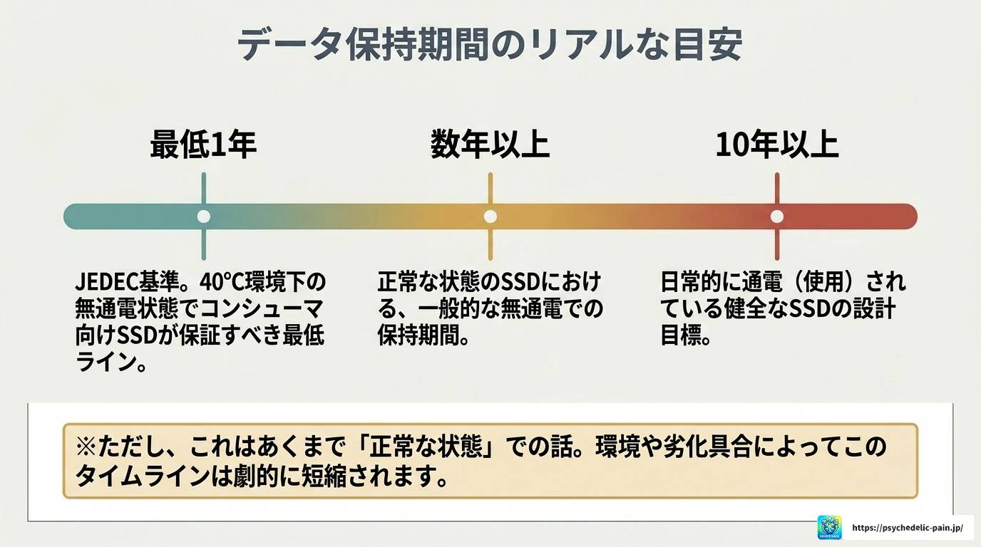 SSDは通電しないとデータが消える?原因と対策を解説