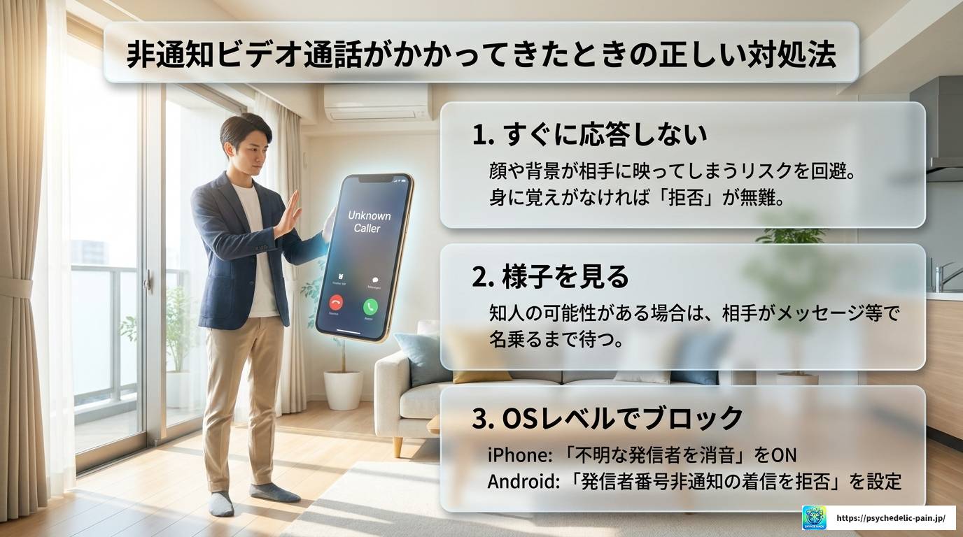 非通知ビデオ通話とは？できるアプリと設定方法・注意点まとめ