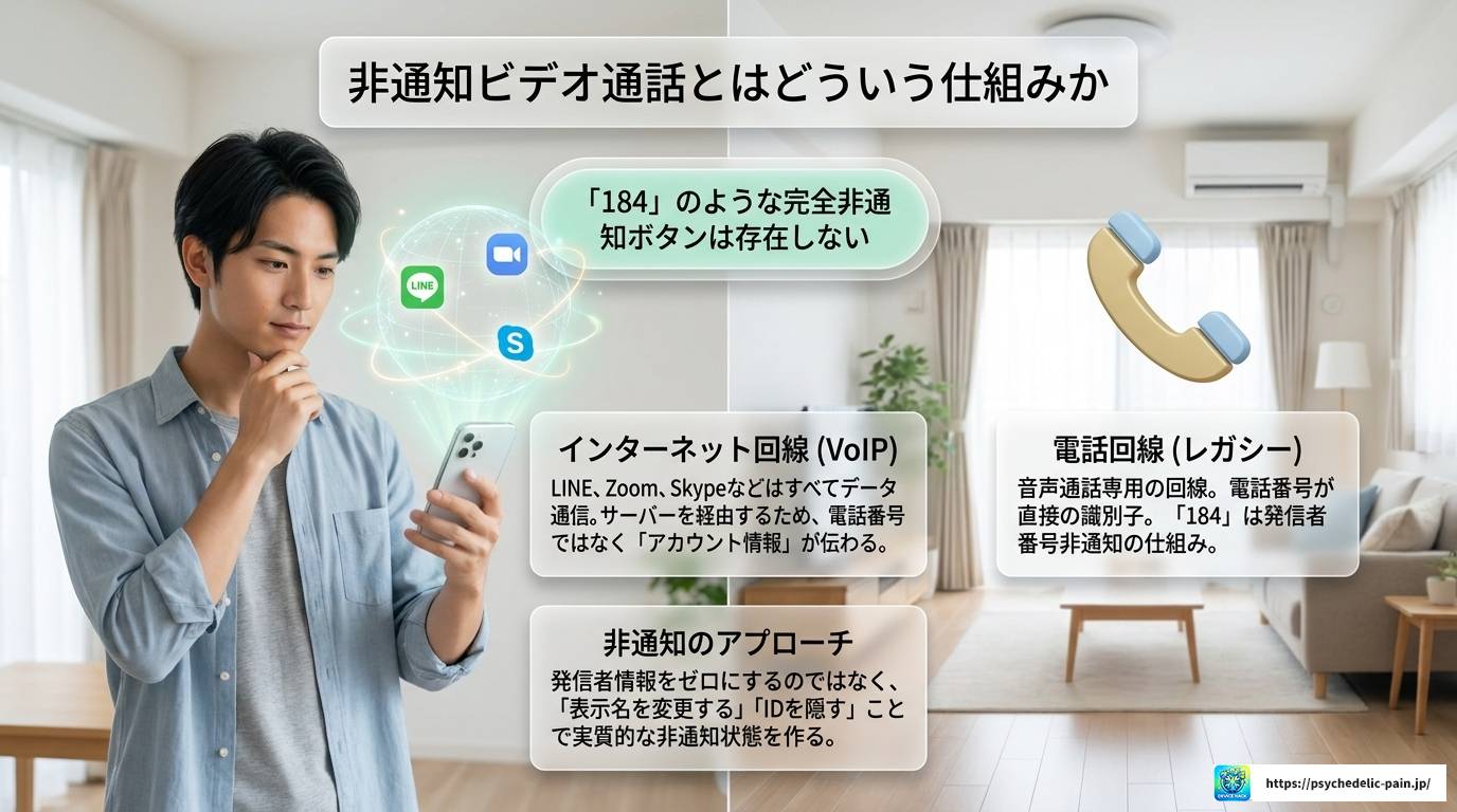 非通知ビデオ通話とは？できるアプリと設定方法・注意点まとめ
