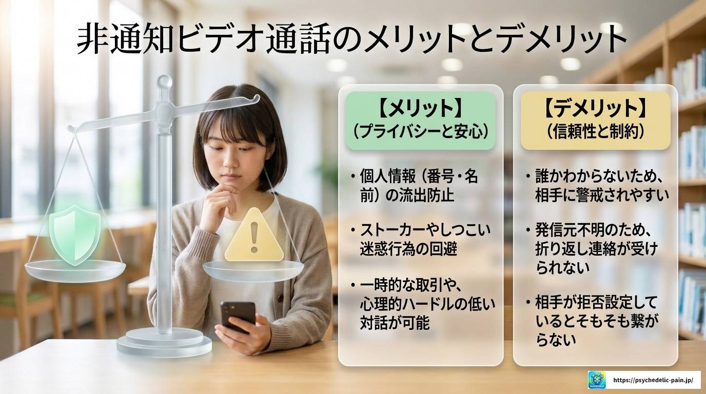 非通知ビデオ通話とは？できるアプリと設定方法・注意点まとめ