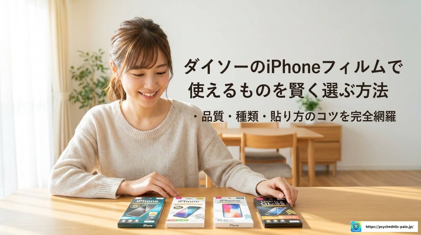 iPhone 16eのフィルムはダイソーで買える？完全購入ガイド