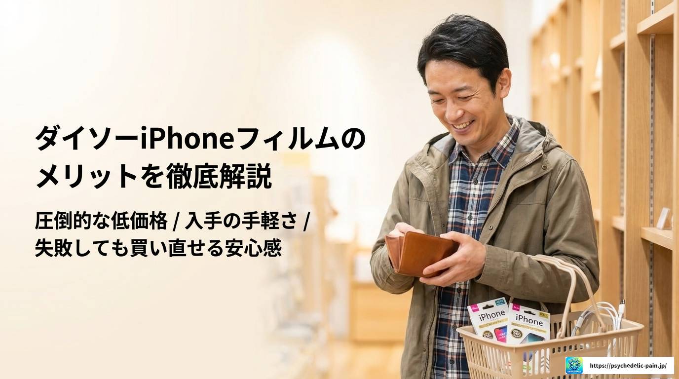 iPhone 16eのフィルムはダイソーで買える？完全購入ガイド