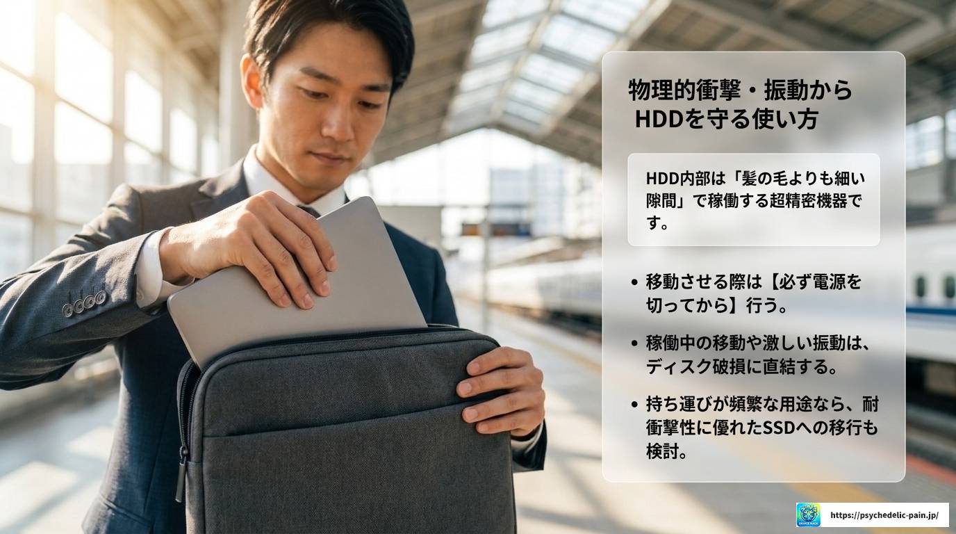 HDDの寿命は稼働時間と電源投入回数で決まる!延命の秘訣