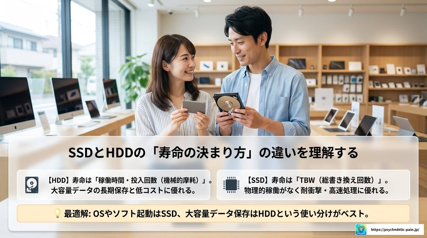 HDDの寿命は稼働時間と電源投入回数で決まる!延命の秘訣